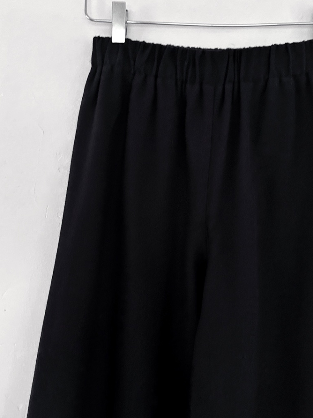 Black Crane wide leg pant trouser cotton wool blend la garconne totokaelo S - Picture 6 of 12